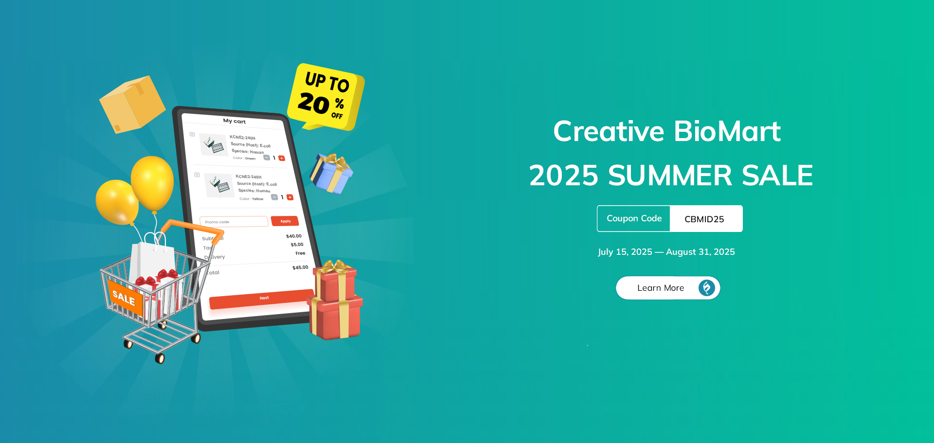 Creative BioMart 2025 SUMMER SALE
